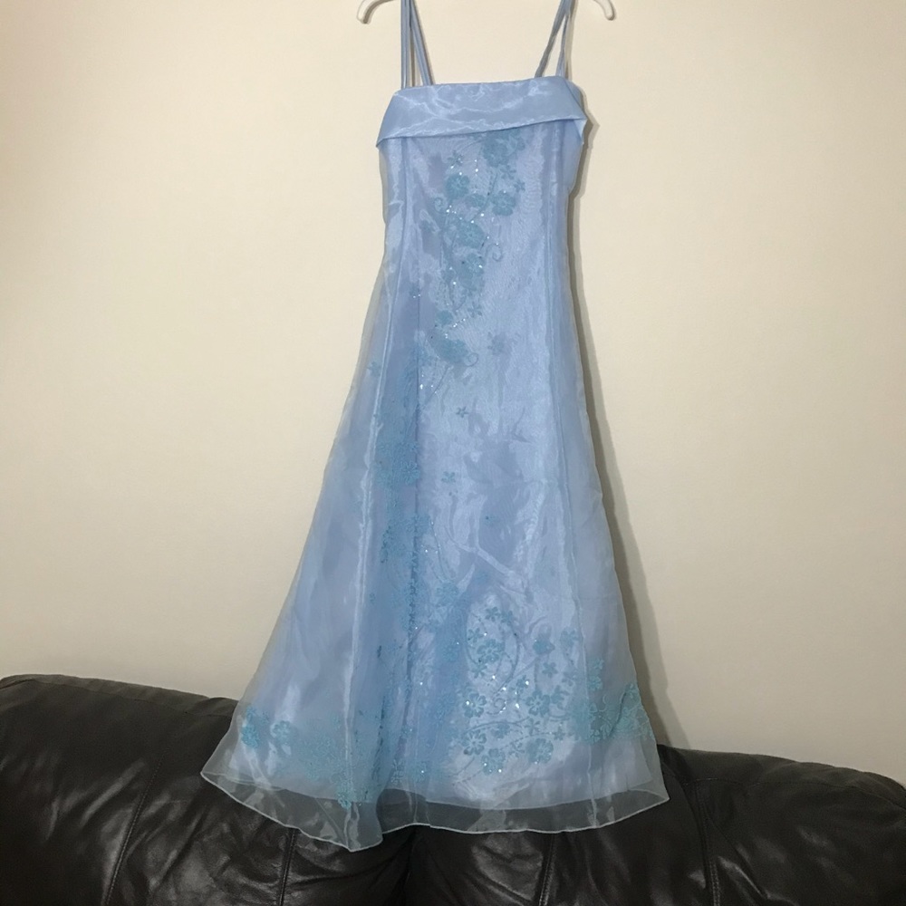 🌻 Blue Design Dress Size 18